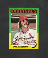 1975 Topps Jack Heidemann #649 ~~ Nice Card ~ Tough!
