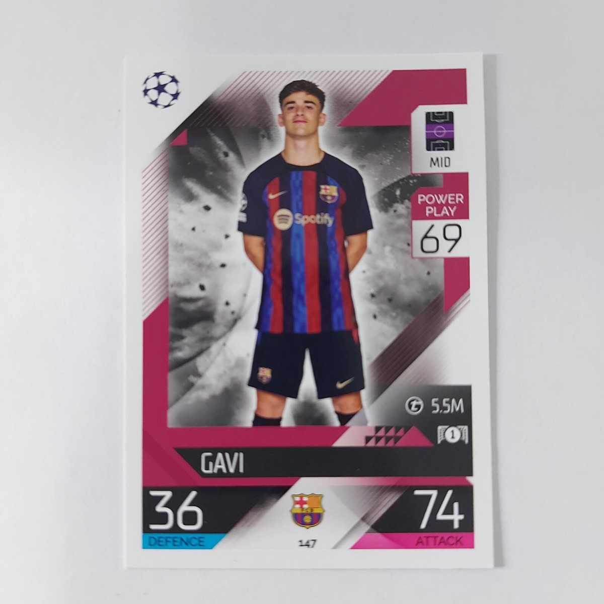 2022-23 Topps Match Attax GAVI FC Barcelona | eBay
