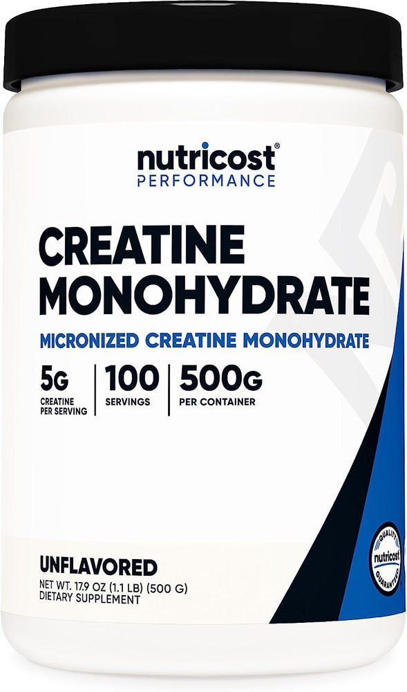 Nutricost Creatine Monohydrate Micronized Powder 5G Per Serv Micronized Creatine