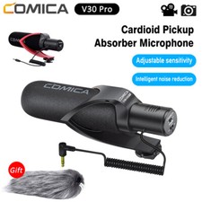 Comica CVM-V30 Pro Shotgun Directional Condenser Microphone Interview Recording