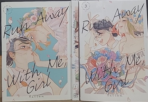 Run Away With Me, Girl Manga Vol 1-3 Komplettset Taschenbuch Battan Neu Englisch