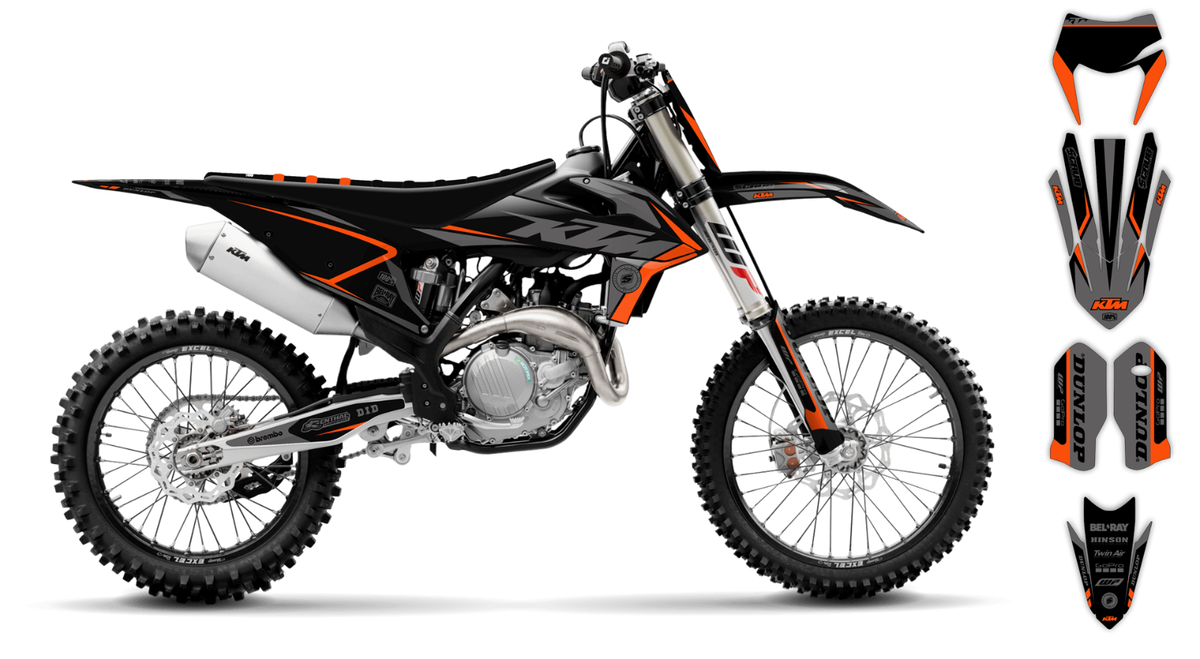 Graphics Kit KTM EXC EXCf XC-W 2020 2021 2022 2023 150 250 300 350