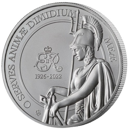 1 Pound Queen Elizabeth II Memorial 1926-2022 St. Helena 1 oz Silver 2023