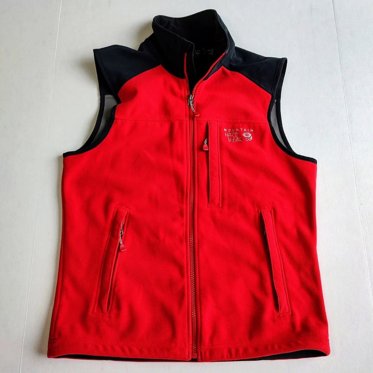 Veste Softshell Homme Mountain Hardwear Windstopper - Taille XL Rouge - Occasion Rando