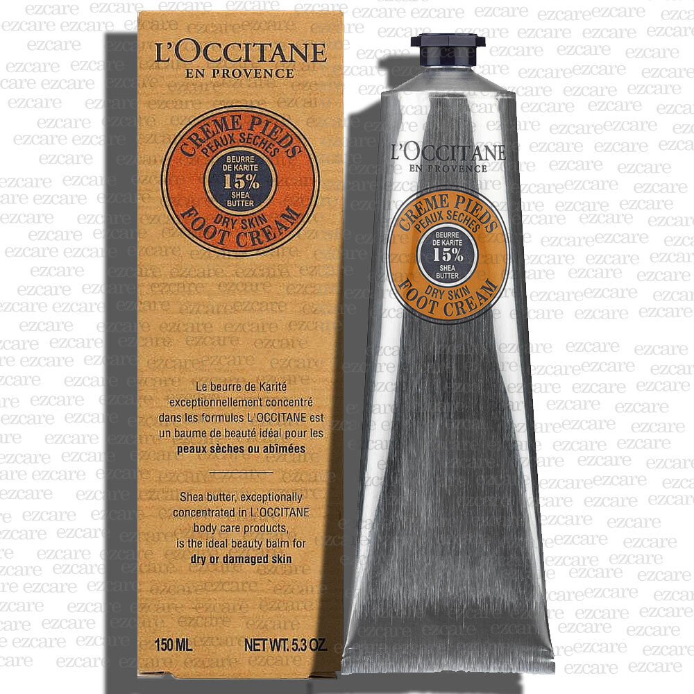 L'occitane Shea Butter Foot Cream For Dry Skin 150ml NEW BOX [Free USA