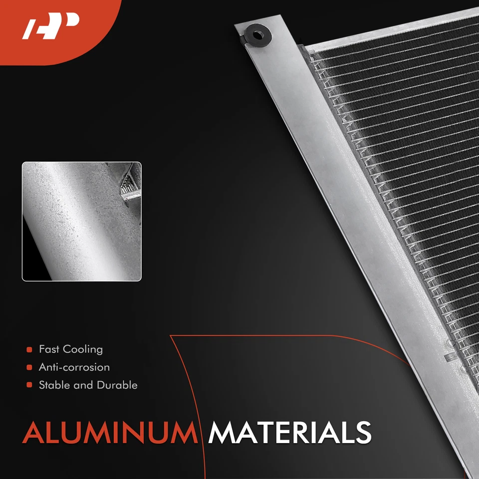 Condensador de aire acondicionado para International Harvester 4700 9400 9200i 9400i SBA 9900ix SFA Foto 2 de 4