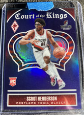 2023-24 Panini Phoenix - Scoot Henderson - Court of the Kings /75