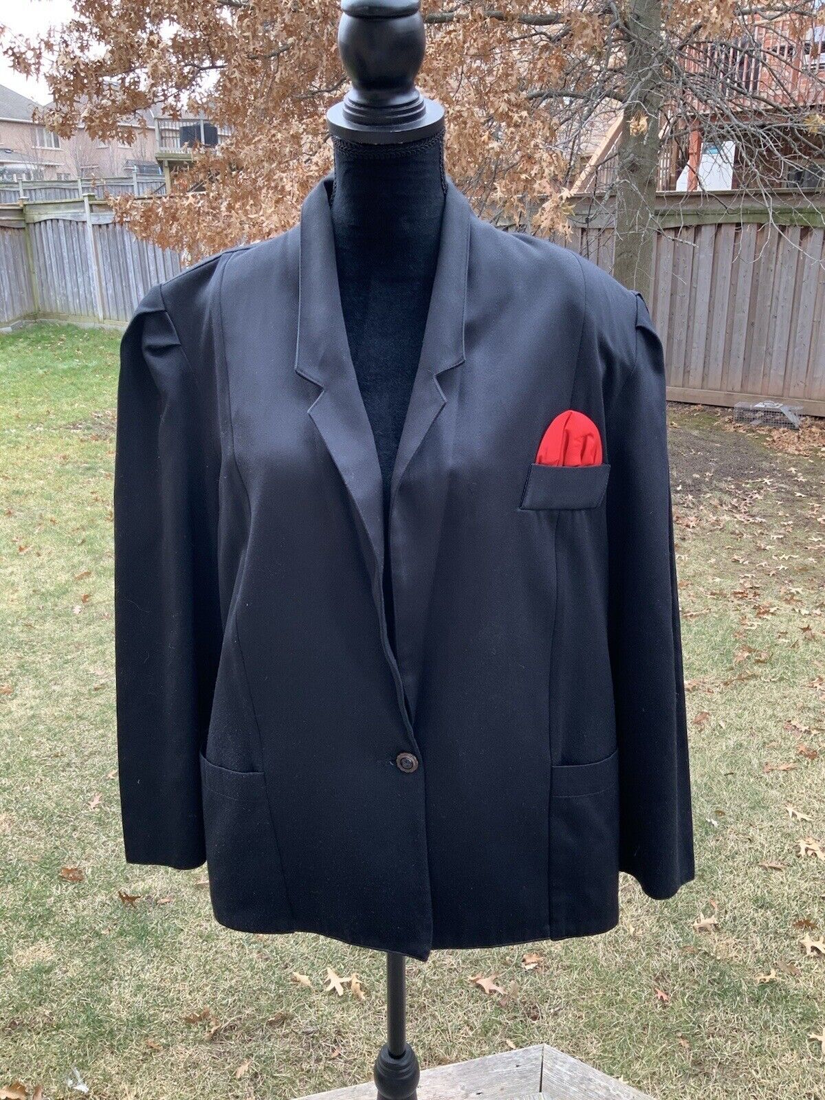 Vintage CHRISTIAN DIOR 80’S Blazer Suit Jacket Ma… - image 1