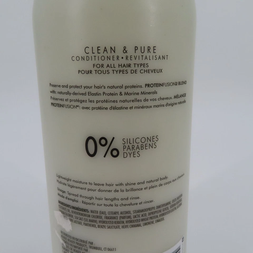Nexxus Clean Pure Nourishing Detox Conditioner 33.8 fl oz Pump Bottle Hair NEW - Image 4 of 4