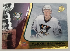 2002-03 Pacific Quest for the Cup Gold /325 Alexei Smirnov #104 Rookie RC