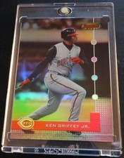 2005 KEN GRIFFEY JR. BOWMAN'S BEST SILVER REFRACTOR #5 REDS 99/99 