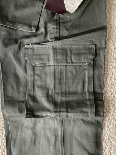 NWT Men's Regal Wear Solid Olive Green Cargo Pocket Pants w/ Belt ALL SIZES - Picture 12 of 12