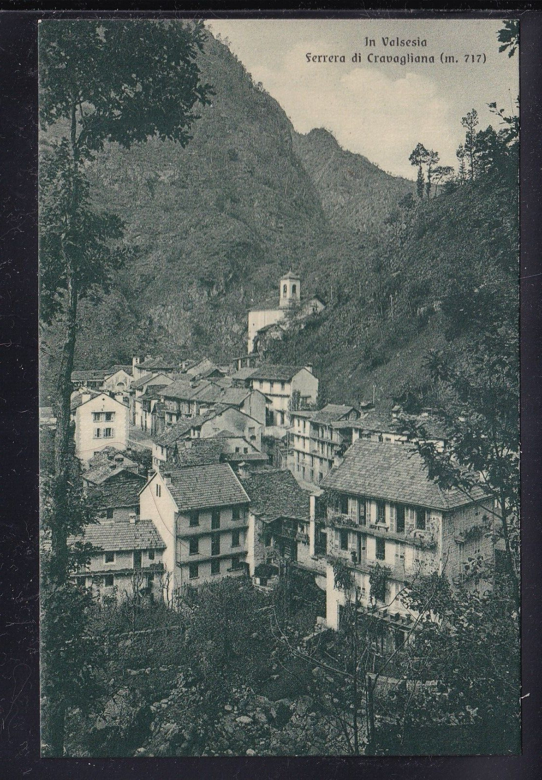 Cartolina in Valsesia Ferrera di Cravagliana AB1477