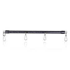 PU Leather Metal Leg Spreader Bar Binding for Handcuffs Wrsit Ankle Restraint