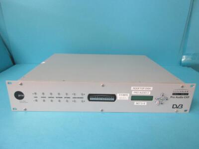 International Datacasting SFX4104FR SuperFlex DVB-S Pro Audio Exp DV3 92084590