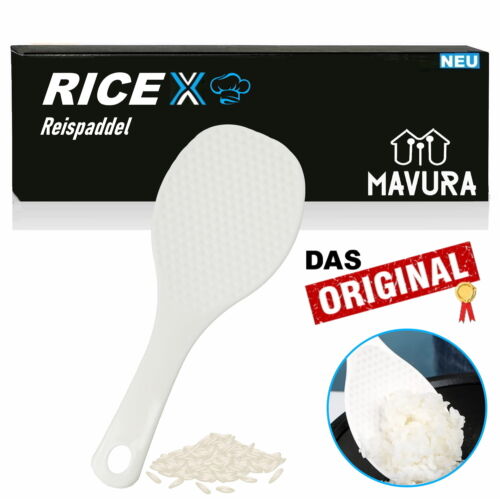 RICEX Reis Löffel Reispaddel Servierlöffel Kochlöffel Küchenlöffel Reisschaufel - Bild 1 von 7