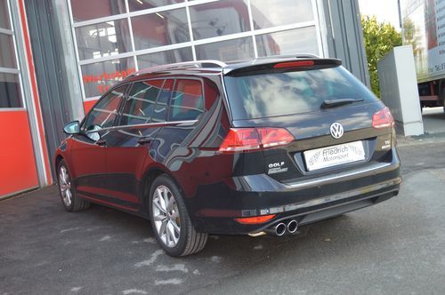 Escape deportivo FMS acero inoxidable VW Golf VII variante frontal (AUV, a partir de 13) 2.0l TDI 110kW - Imagen 4 de 5