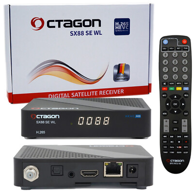 Octagon SX88 V2 WL HD Satelliten Receiver +WiFi WLAN DVB-S2 1080p