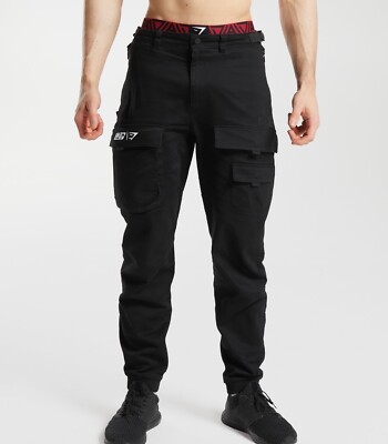 Gymshark X David Laid Cargo Pants (Size-M and L Available)