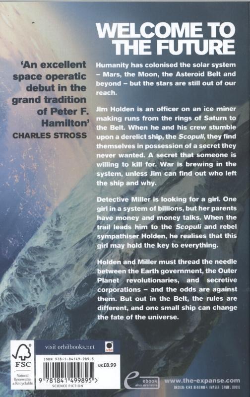 Thumbnail - The Expanse 01. Leviathan Wakes | James S. A. Corey, James Corey |