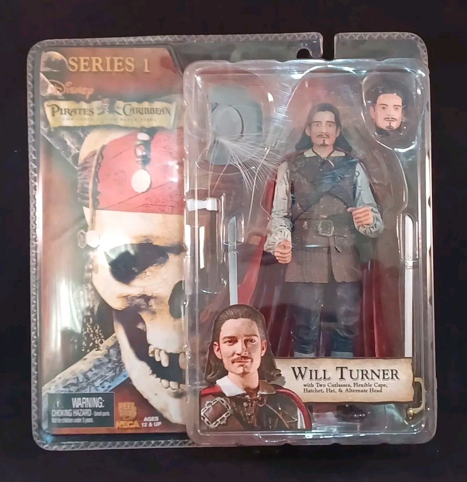 Pirates of The Caribbean Series 1 Will Turner 7in Action Figure
