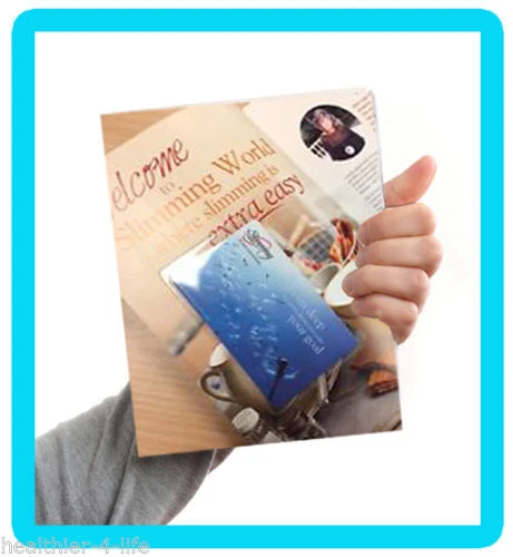 HAPPY OYSTER 1 x Clear Slimming World Membership Card Holder Pocket Self Adhesive For Book