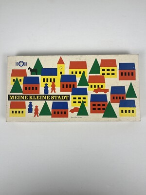 VIntage Haba Meine Kleine Stadt Ma Petite Ville My Little Town Wood West Germany