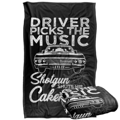 Supernatural Driver Picks Music Silky Touch Super Soft Throw Blanket
