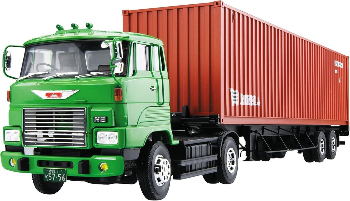 Hino HE Trailer 1/32 Aoshima Za☆Truck series - tampilan kit