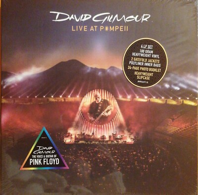 David Gilmour - Live At Pompeii , 4LP - Heavyweight Vinyl, original verpackt