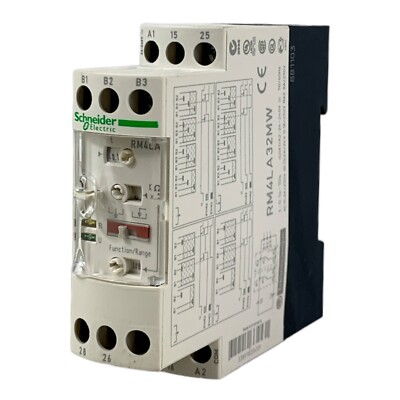 Schneider Electric RM4LA32MW Relé de Control de Nivel de Líquido Rm4-L