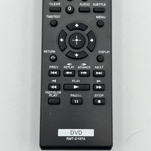 Mando a distancia RMT-D197A para reproductor de DVD Sony DVPSR510 DVPSR510H DVP-SR210 DVP-SR210P - Imagen 3 de 10