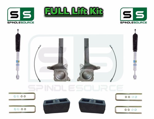 Adjust. 4.37" to 5.78" / 3" Lift Kit Bilstein Struts, fits 07 - 21 Toyota Tundra - 第 1/1 張圖片