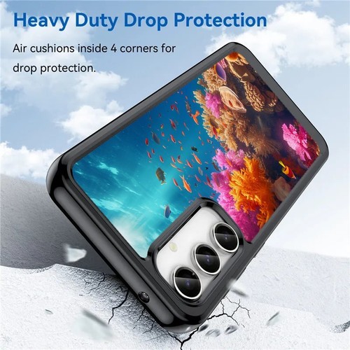 ocean corals reefs fish For Samsung S21 S22 S23 S24 Ultra FE Anti scratch Cover - 第 19/25 張圖片
