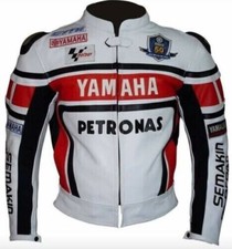 Neue Yamaha Petronas Motorrad Rennrad lederjacke, MotoGP racing bike lederjacke.