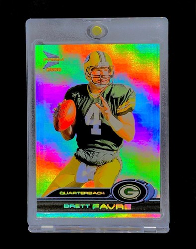 BRETT FAVRE RAINBOW FOIL REFRACTOR RARE PRISM Holo Insert - PACKERS - Picture 2 of 5