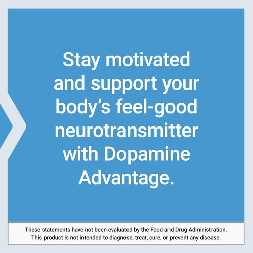 Dopamine Advantage Cognitive Health Mental Sharpness Motivation Vitamin B12 p... - Picture 5 of 10