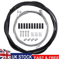 For Kit Brake + Gear Front Rear Inner Outer Bike Bicycle Cables Set