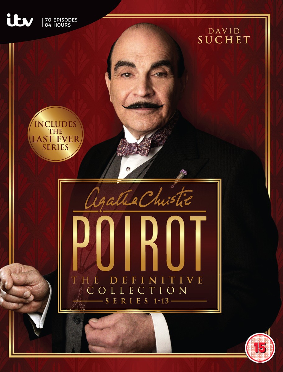 Agatha Christie's Poirot: The Definitive Collection Series 1-13 DVD Box  Set