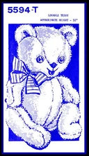 Mail Order 5594-T Pattern Teddy Bear Stuffed Animal Toy 32" Tall