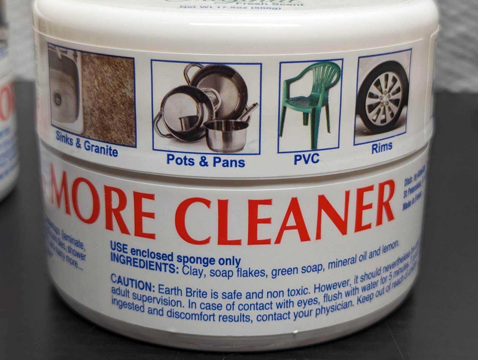 2 PACK Earth Brite All Purpose Clay Cleaner ORIGINAL 17½oz NEW (Al) eBay