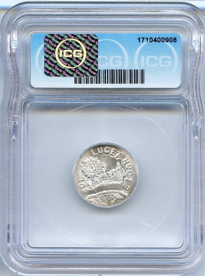 Special Limited # - Sol Lucet Nocte Alaska Silver, MS66 ICG, Fairbanks CC Foto 3 de 4