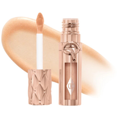 Big Lip Plumpgasm Plumping Lip Gloss, Nudegasm Diamonds, 0.18 oz - New