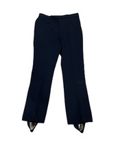 Edelweiss Skiwear Vintage Black Stirrup Ski Pants Wool Blend Snow Winter 30x 29