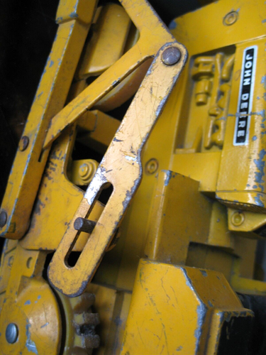 Vintage Ertl 1/16 John Deere 450 Industrial Dozer Crawler #546, with Tracks - Picture 8 of 17