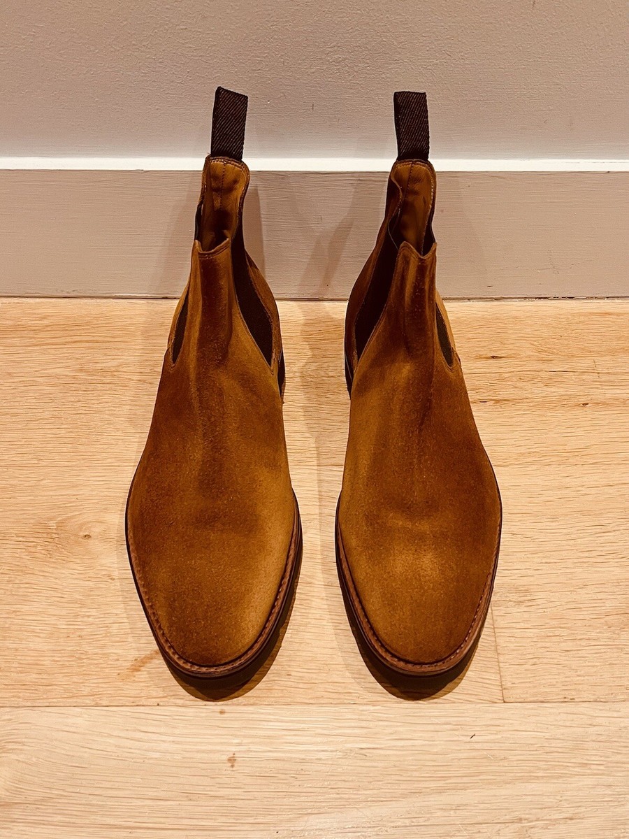 John Lobb Lawry Mens Brown Suede Chelsea Boots Shoes UK 10.5 John Lobb Lawry Mens Brown Suede Chelsea Boots Shoes UK 10.5
