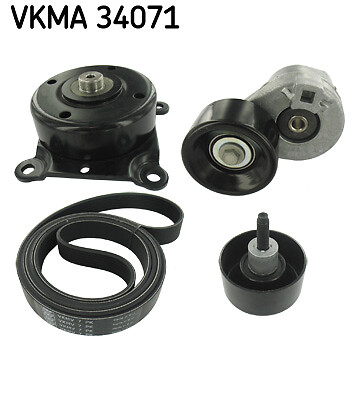 SKF VKMA 34071 Keilrippenriemensatz für FORD