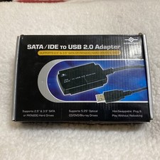 Vantec SATA IDE To USB 2.0 Adapter Supports 2.5" 3.5" Hard Drives  SSDs - NEW