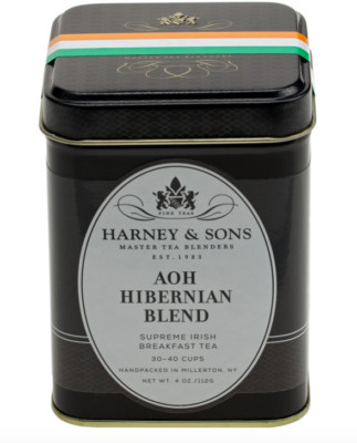 Harney and Sons AOH Hibernian Blend Loose Tea 4 Ounce Tin