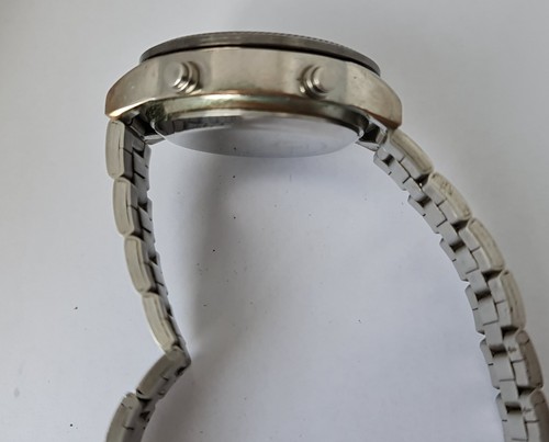 GENTS VINTAGE AUTHENTIC STAUER HYBRID DIGITAL WR30 JAPAN MOVT 20410 MEN'S WATCH - Picture 7 of 9